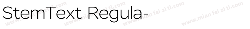 StemText Regula字体转换